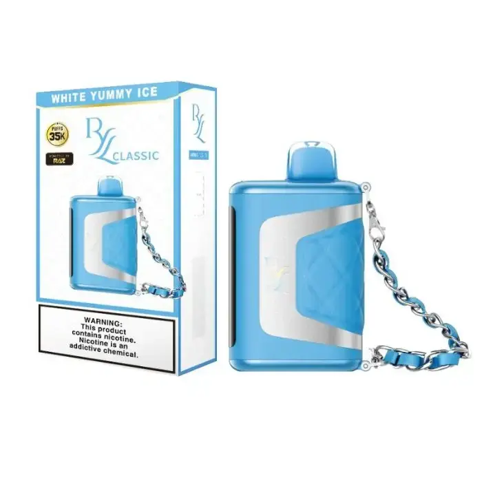 [Q-4742-06] RAZ RYL CLASSIC 35K PUFF DISPO (WHITE YUMMY ICE)