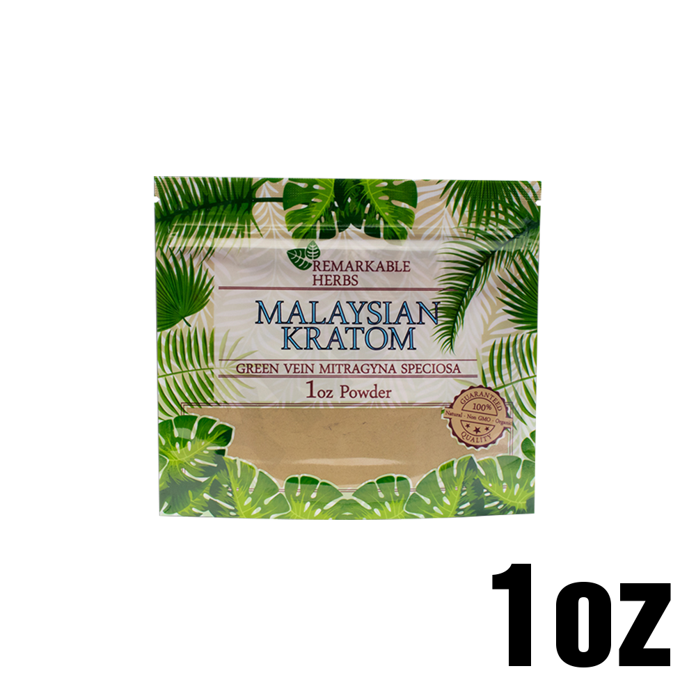 [Q-3211-02] REMARKABLE HERBS KRATOM 1OZ (Red Vein Bali)