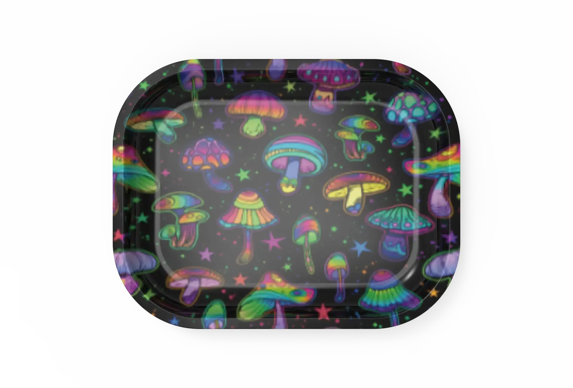 [T-1401-42] Rolling Tray18*14*1.5cm (Mushroom 3)