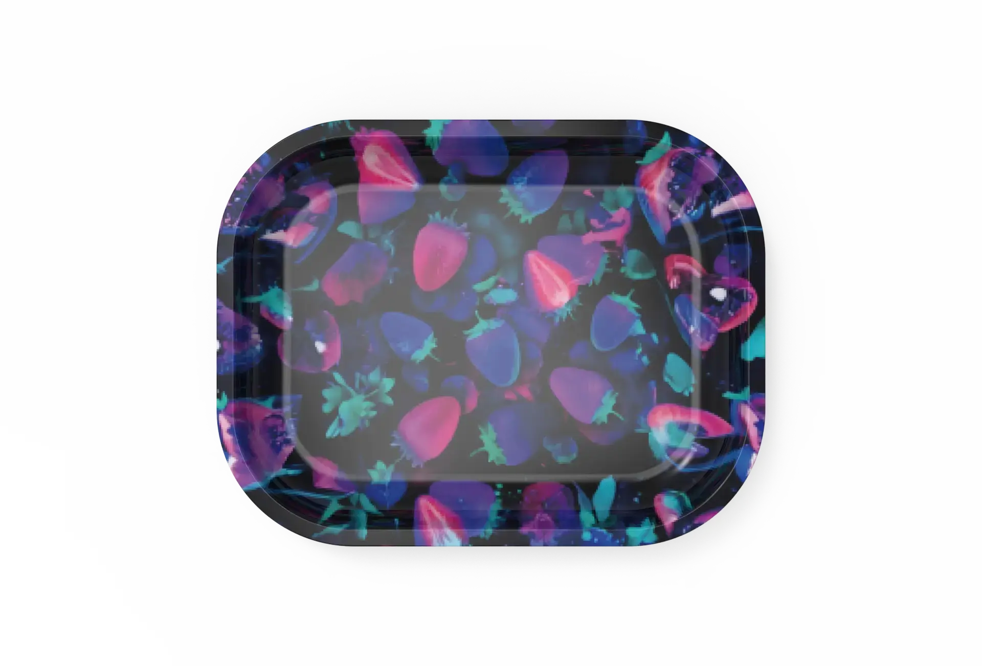 [T-1401-46] Rolling Tray18*14*1.5cm (Strawberry)