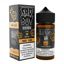 [Q-3287-06] SADBOY CAKE LINE 100ML (6mg, FUNNEL CAKE)