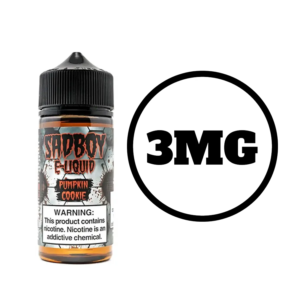 [Q-3288-13] SADBOY COOKIE LINE 100ML (3MG, Pumpkin Cookie)