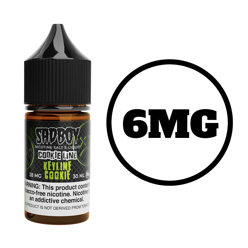 [Q-3288-06] SADBOY COOKIE LINE 100ML (6mg, Keylime Cookie)