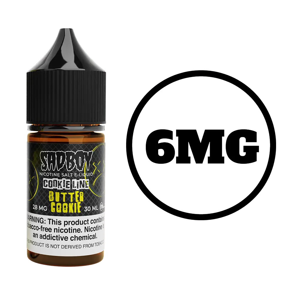 [Q-3288-07] SADBOY COOKIE LINE 100ML (6mg, Butter Cookie)