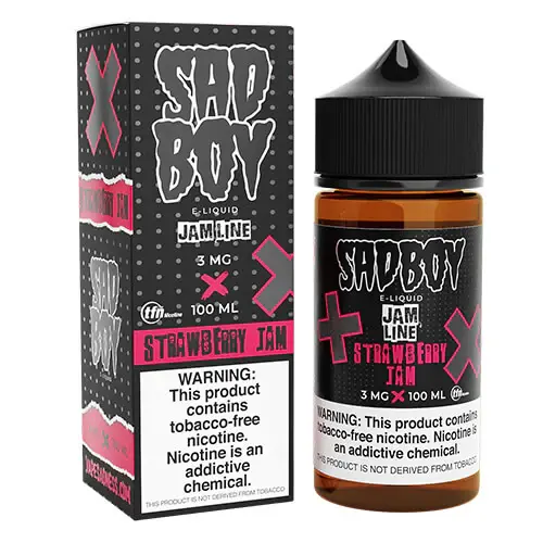 [Q-3291-04] SADBOY JAM LINE 100ML (6mg, Strawberry Jam)