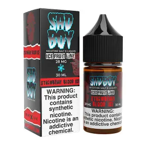 [Q-3285-04] SADBOY SALTS 30ML (48mg, Strawberry Blood Ice)