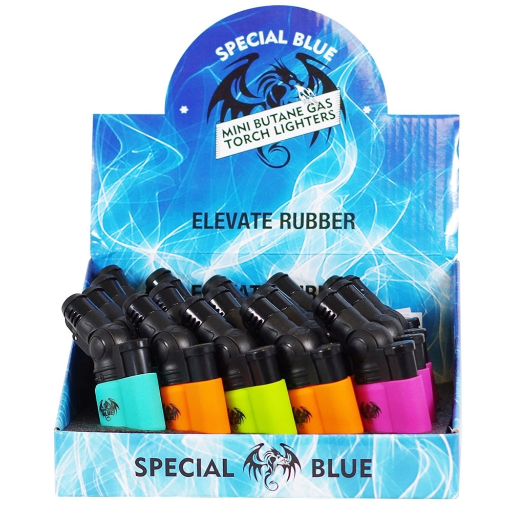 SB ELEVATE MINI RUBBER LIGHTER 20CT DISPLAYS