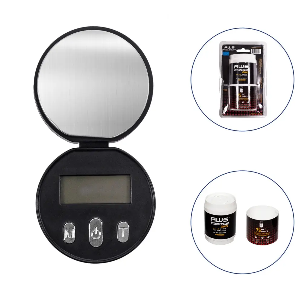 SCALE AWS SANITIZER 650G X 0.1G