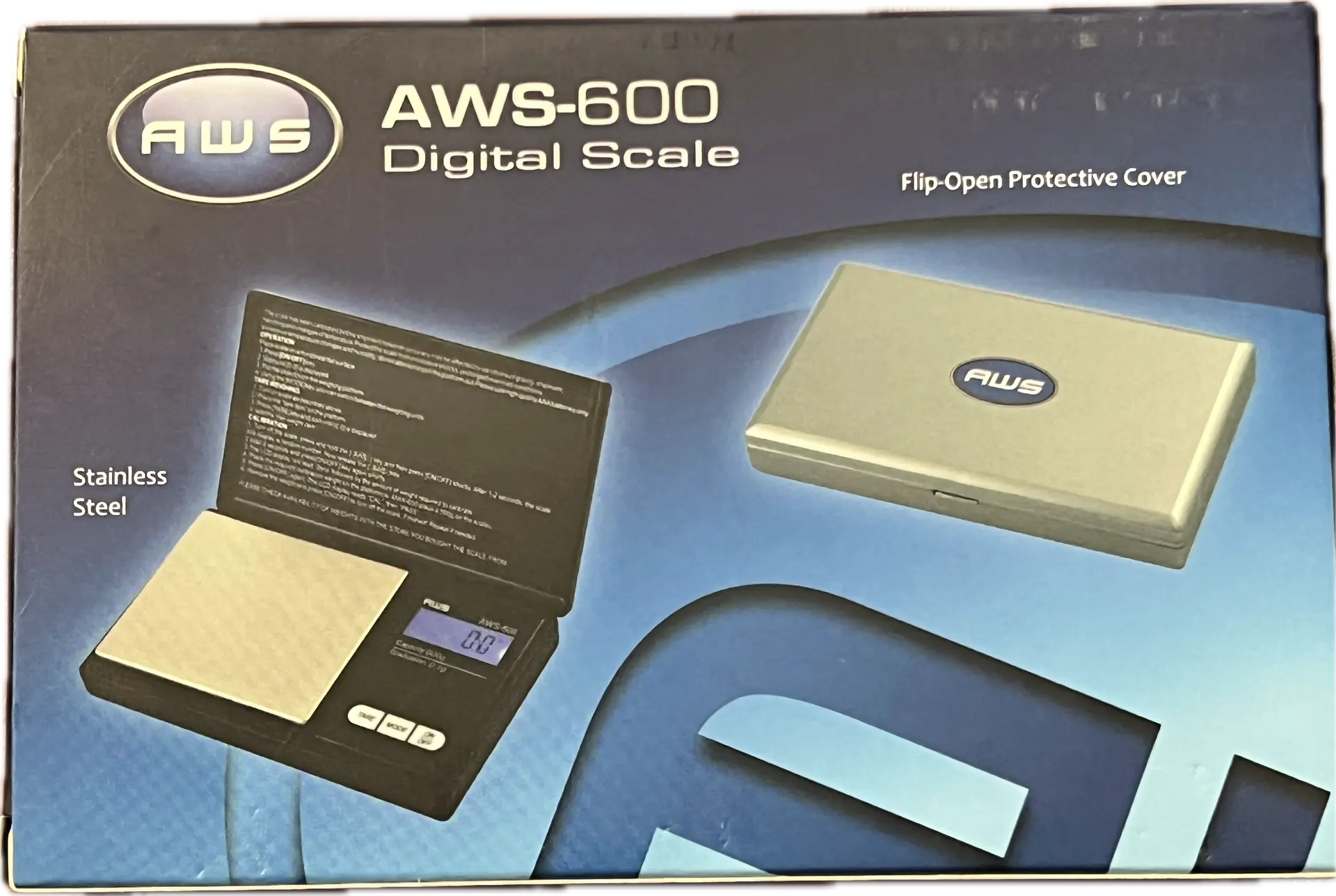 [Q-1284-02] SCALE AWS SIGNATURE SERIES 600 X 0.1G (Silver)