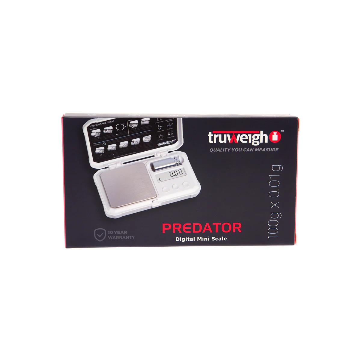 [Q-4564-01] SCALE TRUWEIGH PREDATOR MINI 100Gx0.01 (Purple)