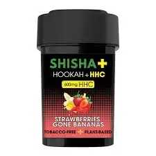 [Q-3327-06] SHISHA HOOKAH PLUS 600MG HHC 100G (Strawberries Gone Bananas)
