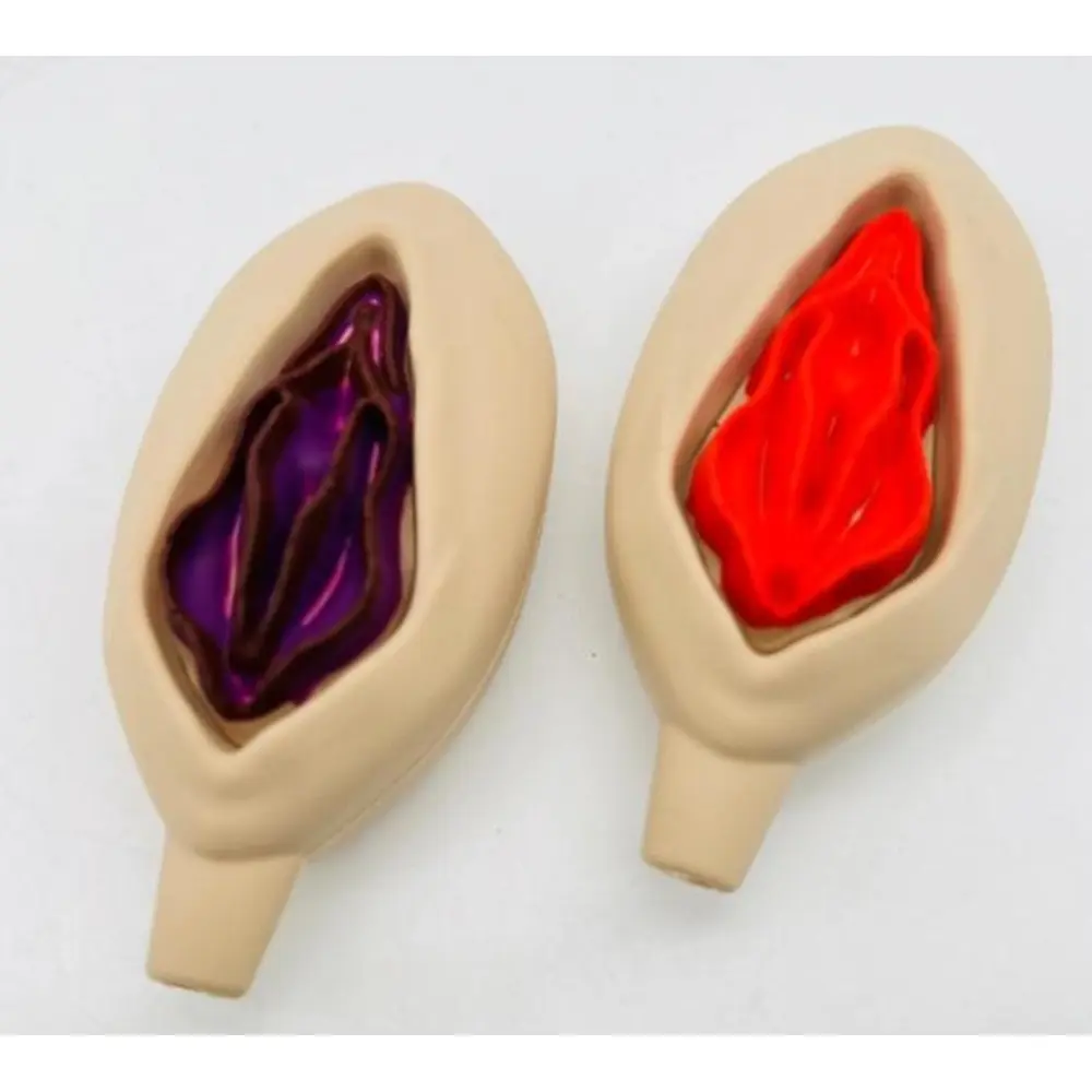 [Q-4339-12] SILICONE HAND PIPE (VAGINA)