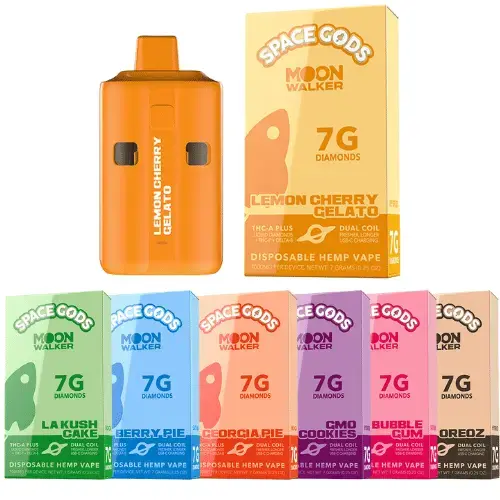 [10108-05] Space Gods Casper Blend Disposable 7g (La Kush Cake)