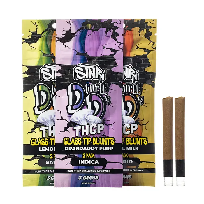 [T-1484-01] STNR Double D's GT Blunts - THCP - POP (10 Count) (Cereal Milk)
