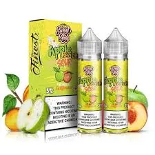 [Q-3674-39] THE FINEST 2X60ML (0mg, Apple Peach Sour)