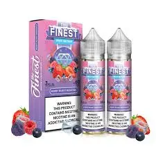 [Q-3674-46] THE FINEST 2X60ML (3mg, Berry Blast Menthol)