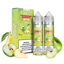 [Q-3674-34] THE FINEST 2X60ML (3mg, Apple Pearadise)