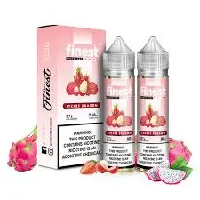 [Q-3674-06] THE FINEST 2X60ML (6mg, Lychee Dragon)