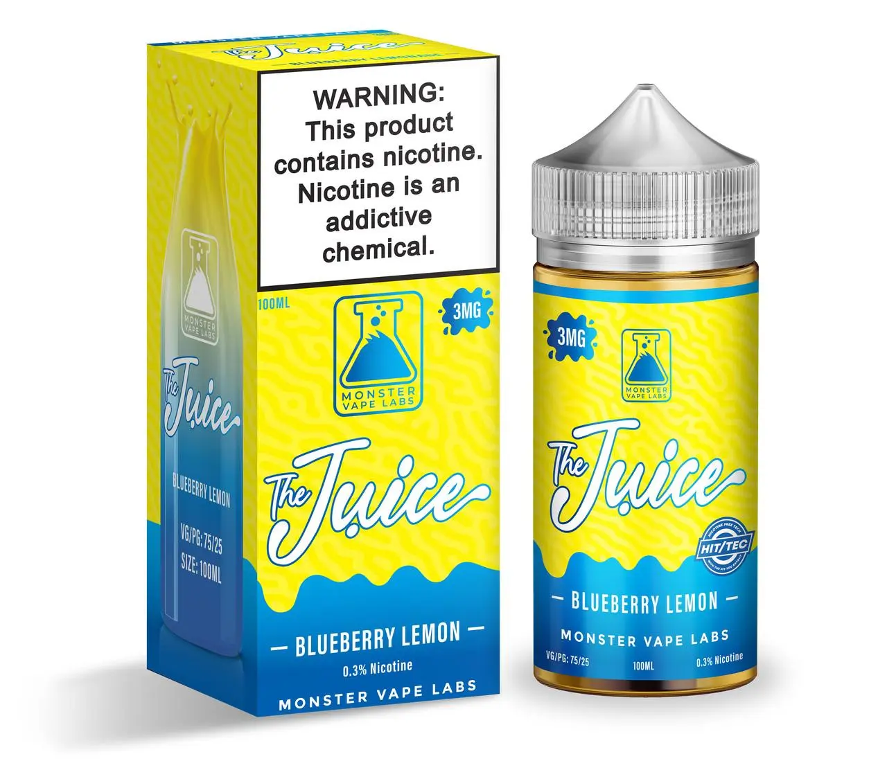 [Q-3676-02] THE JUICE 100ML (6mg, Blueberry Lemon)