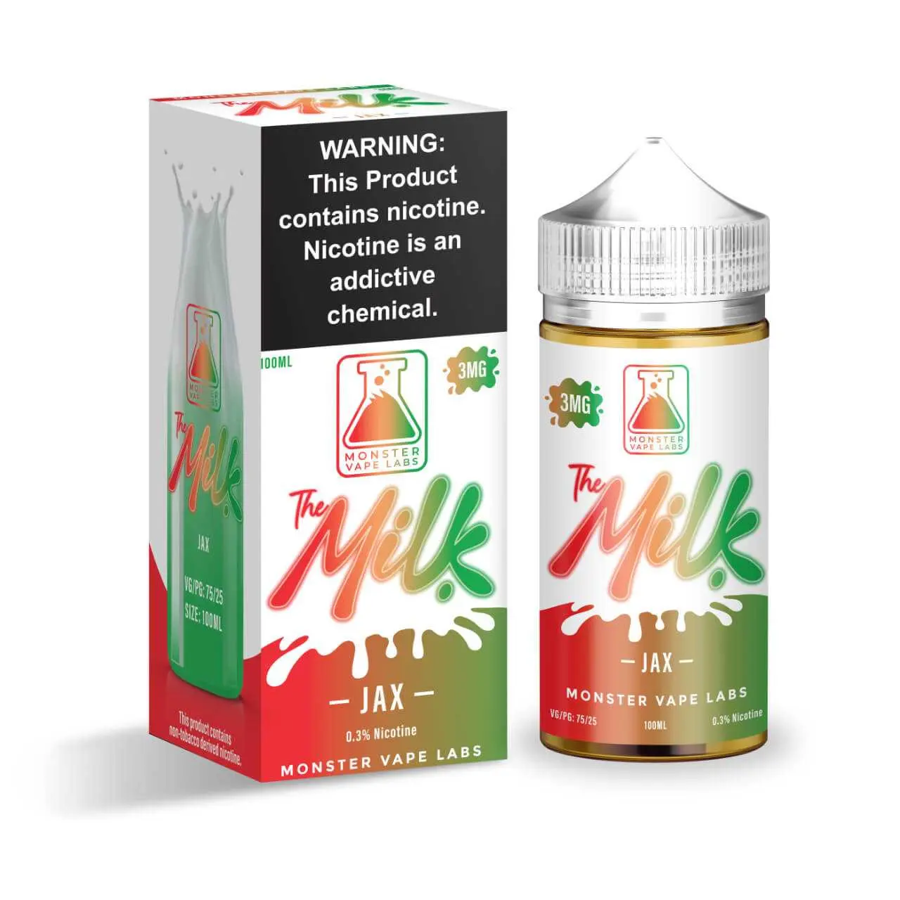 [Q-4707-08] The Milk 100ml (3MG, Jax)