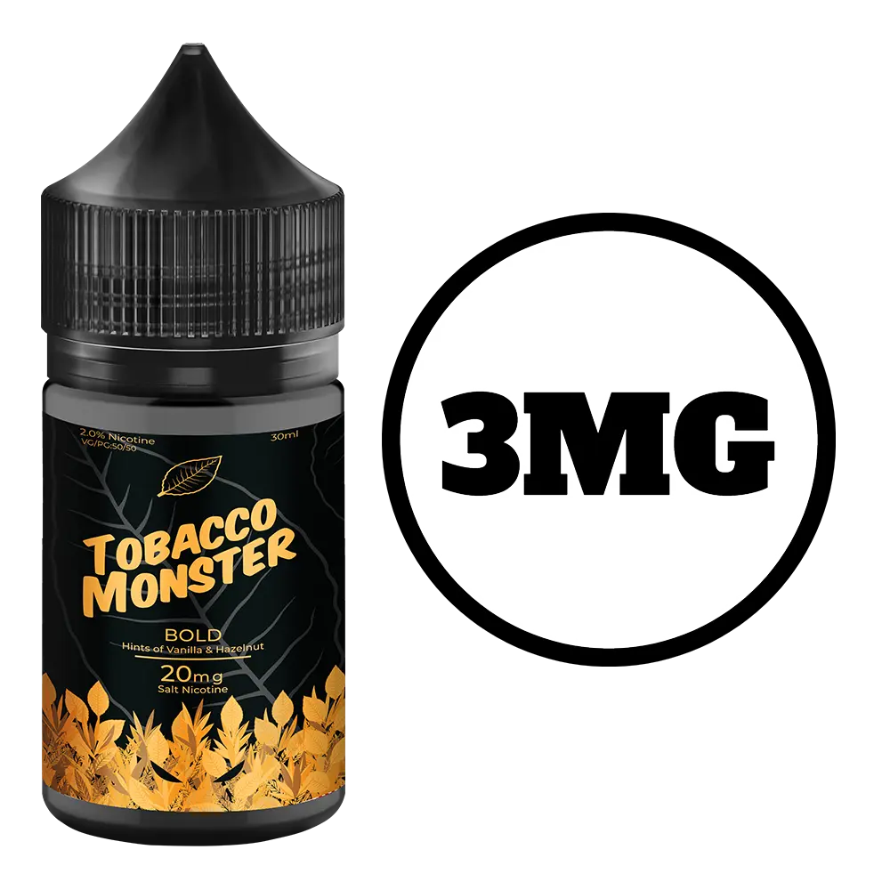 [Q-3695-01] TOBACCO MONSTER 100ML (3mg, Bold)
