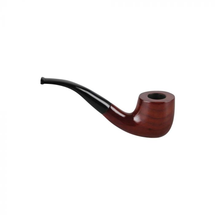 TOBACCO PIPE SHERLOCK - RED BROWN BUBBLE