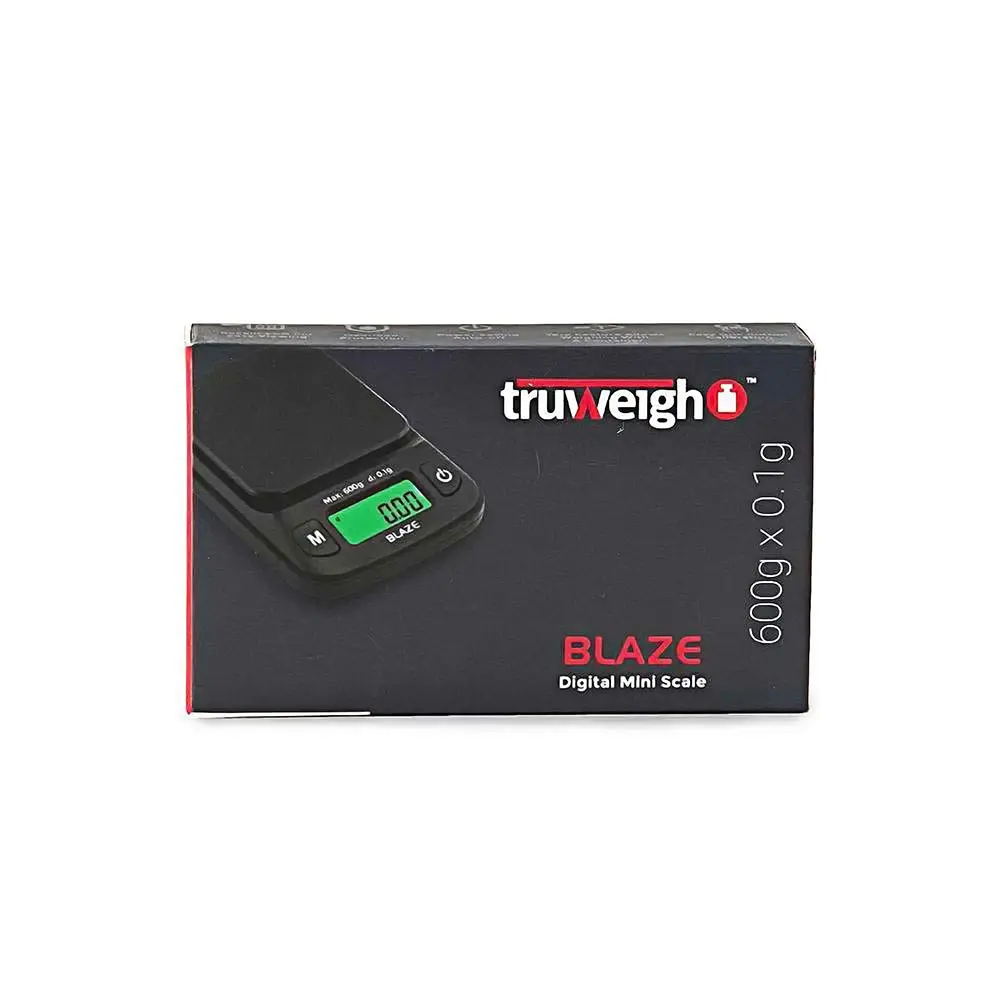 [Q-3722] TRUWEIGH BLAZE SCALE BLACK (600G X 0.1G)