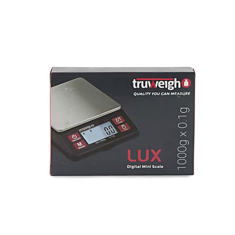 TRUWEIGH LUX DIGITAL SCALE 1000G X 0.01G