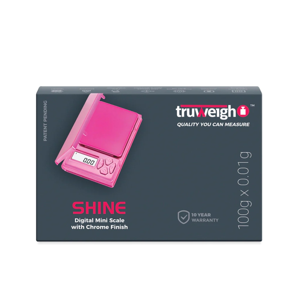 TRUWEIGH SHINE DIGITAL MINI SCALE  100G X 0.01G PINK
