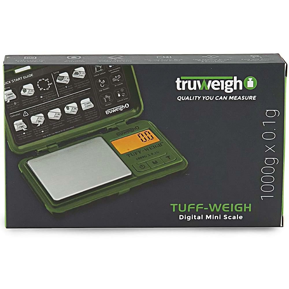 TRUWEIGH TUFF-WEIGH SCALE GREEN 100G X 0.01G