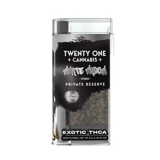 [T-1480-01] Twenty One Cannabis Private Reserve Flower Jar 3.5G Exotic (Alien Mintz)