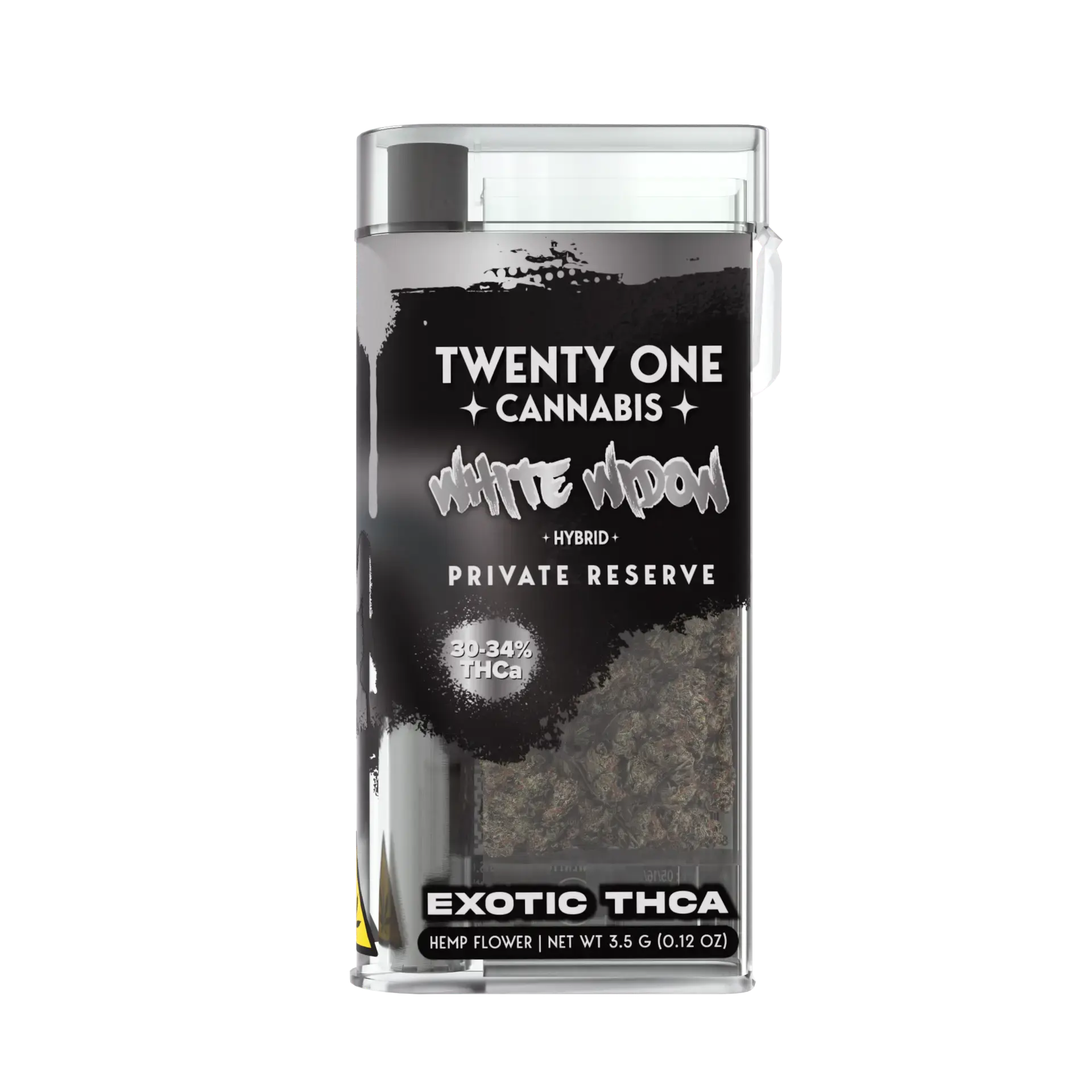 [T-1481-03] Twenty One Cannabis Private Reserve Flower Jar 7G Exotic (Granddaddy Pluto)