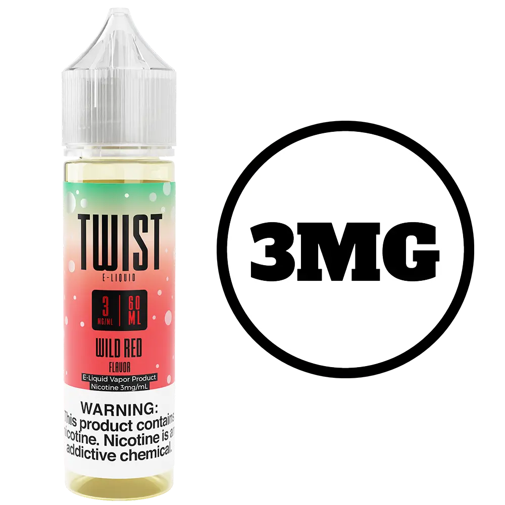 [Q-3800-08] TWIST E-LIQUID 120ML (3mg, Menthol 1)