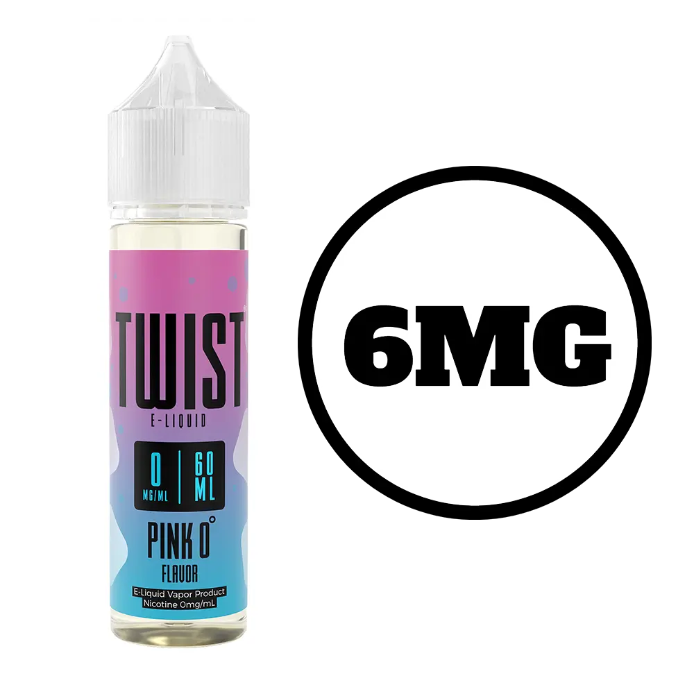 [Q-3800-03] TWIST E-LIQUID 120ML (6mg, Pink 0*)