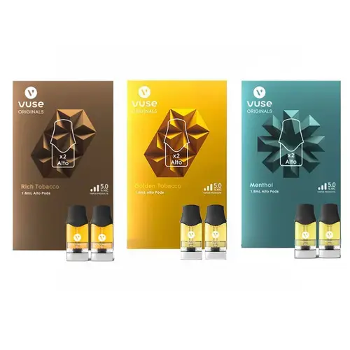 [T-1609-02] Vuse 5CT 4 Pod (GOLDEN TOBACCO 2.4%)