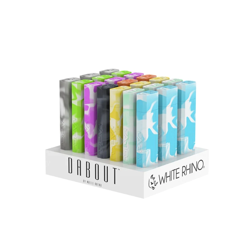 WHITE RHINO DAB OUT ORIGINAL 21CT (PYREX)