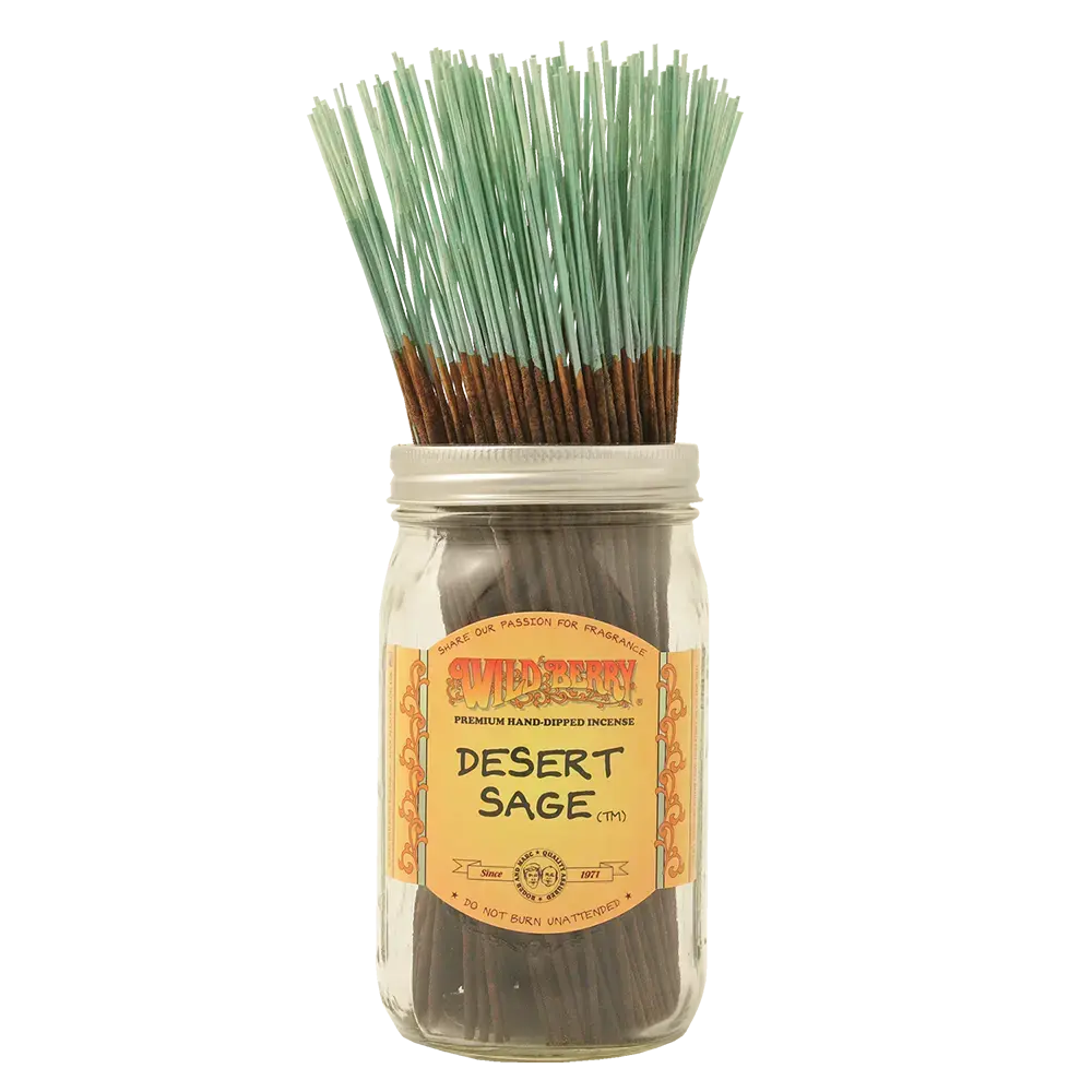 [Q-4056-34] WILD BERRY 100 INCENSE STICKS (Desert Sage)