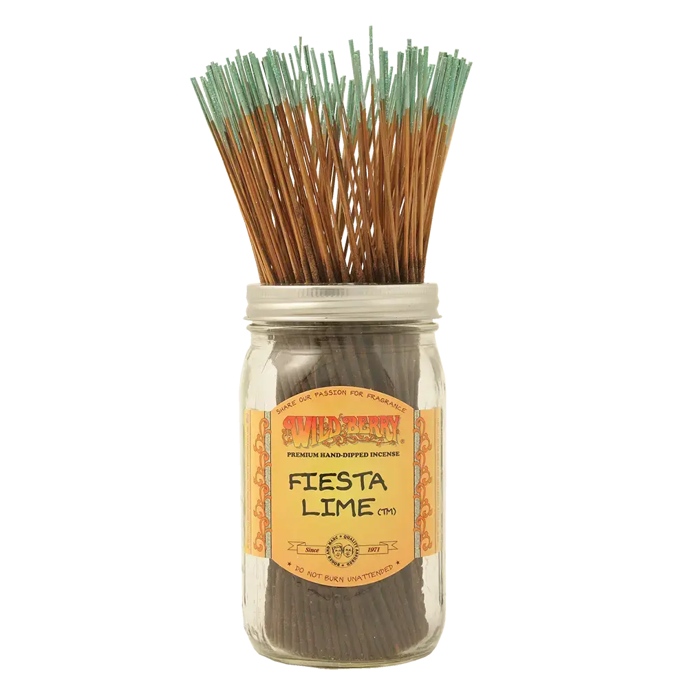 [Q-4056-40] WILD BERRY 100 INCENSE STICKS (Fiesta Lime)