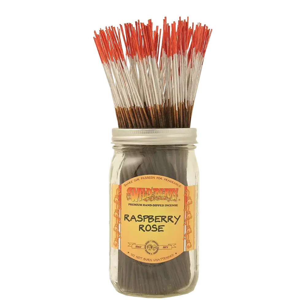 [Q-4056-79] WILD BERRY 100 INCENSE STICKS (Raspberry Rose)