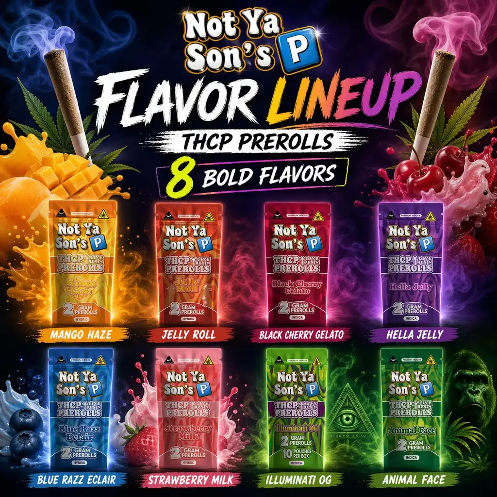 NOT YA SON P 2 THCP BLUNT 10PK DISPLAY