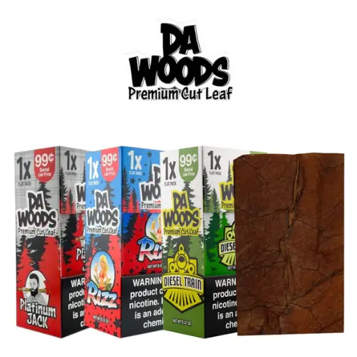 [A-0020-08] DA Woods $.99 Leaf 20CT (Platinum Jack)