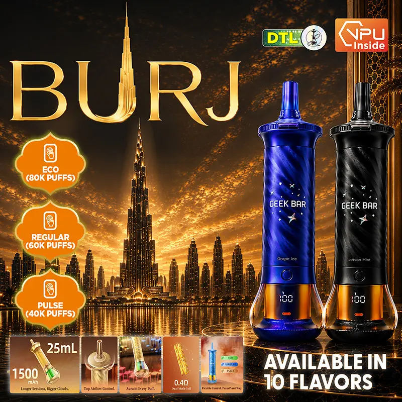[A-0032-05] Geek Bar Burj 80K Puff 5ct (Watermelon Mint)