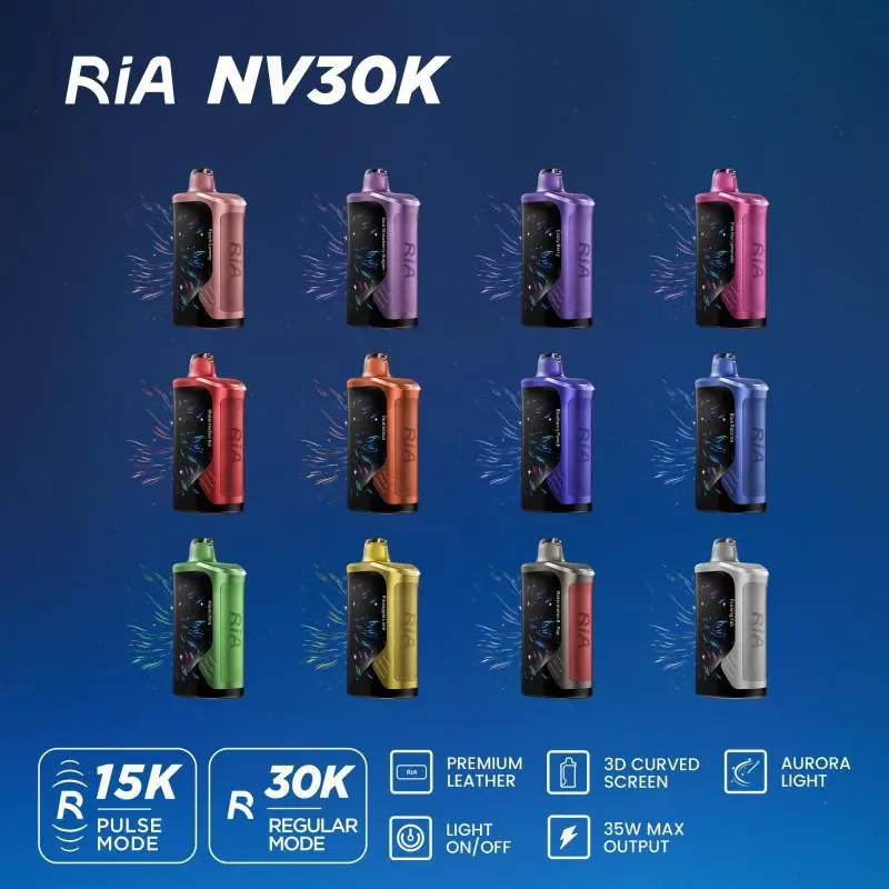 [A-0033-13] GEEK BAR RIA 30000 PUFF 15ML 5PK (Sour Peach Orange)