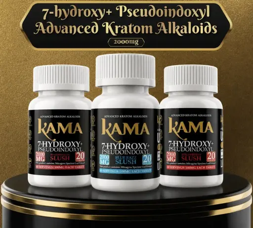 [A-0037-02] KAMA HYDROXY 100MG 20TAPLET Per Jar (Watermelon Slush)