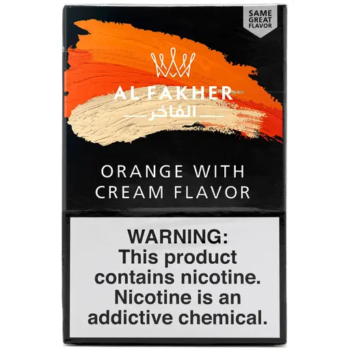 [A-0043-09] Al Fakher Tobacco 50g (Orange With Cream)
