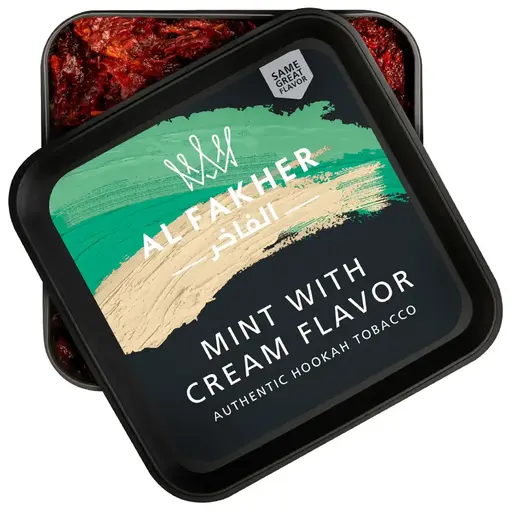 [A-0044-23] Al Fakher Tobacco 250g (Mint With Cream)