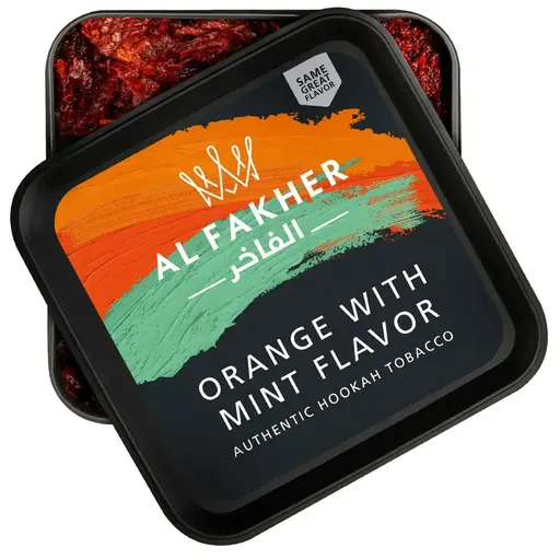 [A-0045-21] Al Fakher Tobacco 1000g (Orange With Mint)