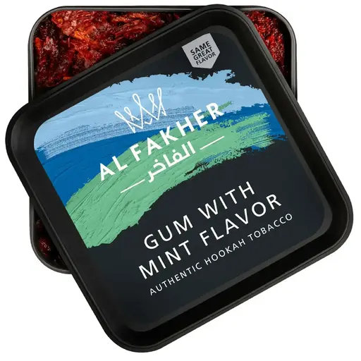 [A-0045-27] Al Fakher Tobacco 1000g (Gum With Mint)