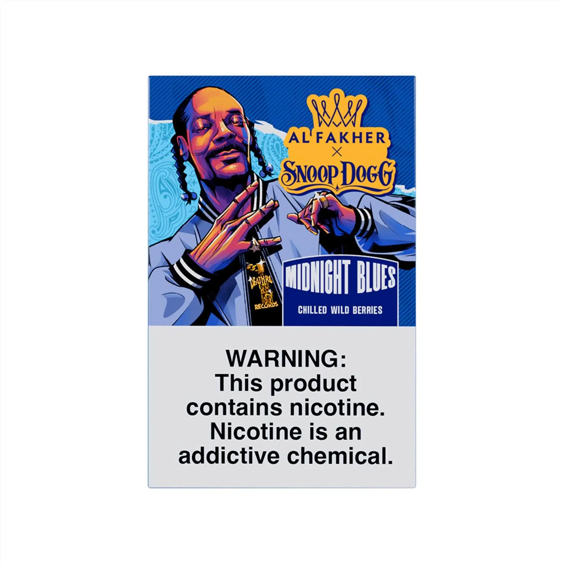 [A-0046-03] Snoop x Al Fakher Shisha Tobacco 0.1lb (Midnight Blues)