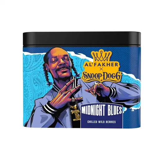 [A-0047-03] Snoop x Al Fakher Shisha Tobacco 0.5lb (Midnight Blues)